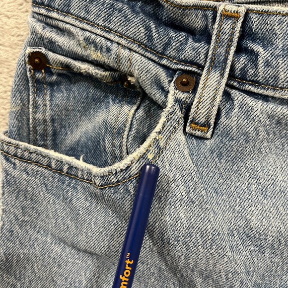 Abercrombie Fitch Jeans Womens 29 8R Blue Ultra High Rise The 90s Straight Denim - Picture 3 of 13